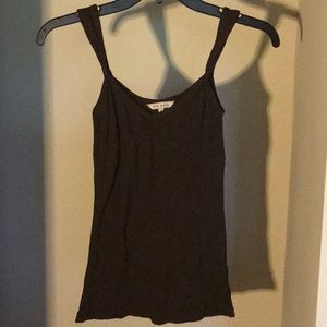 Dark brown tank top